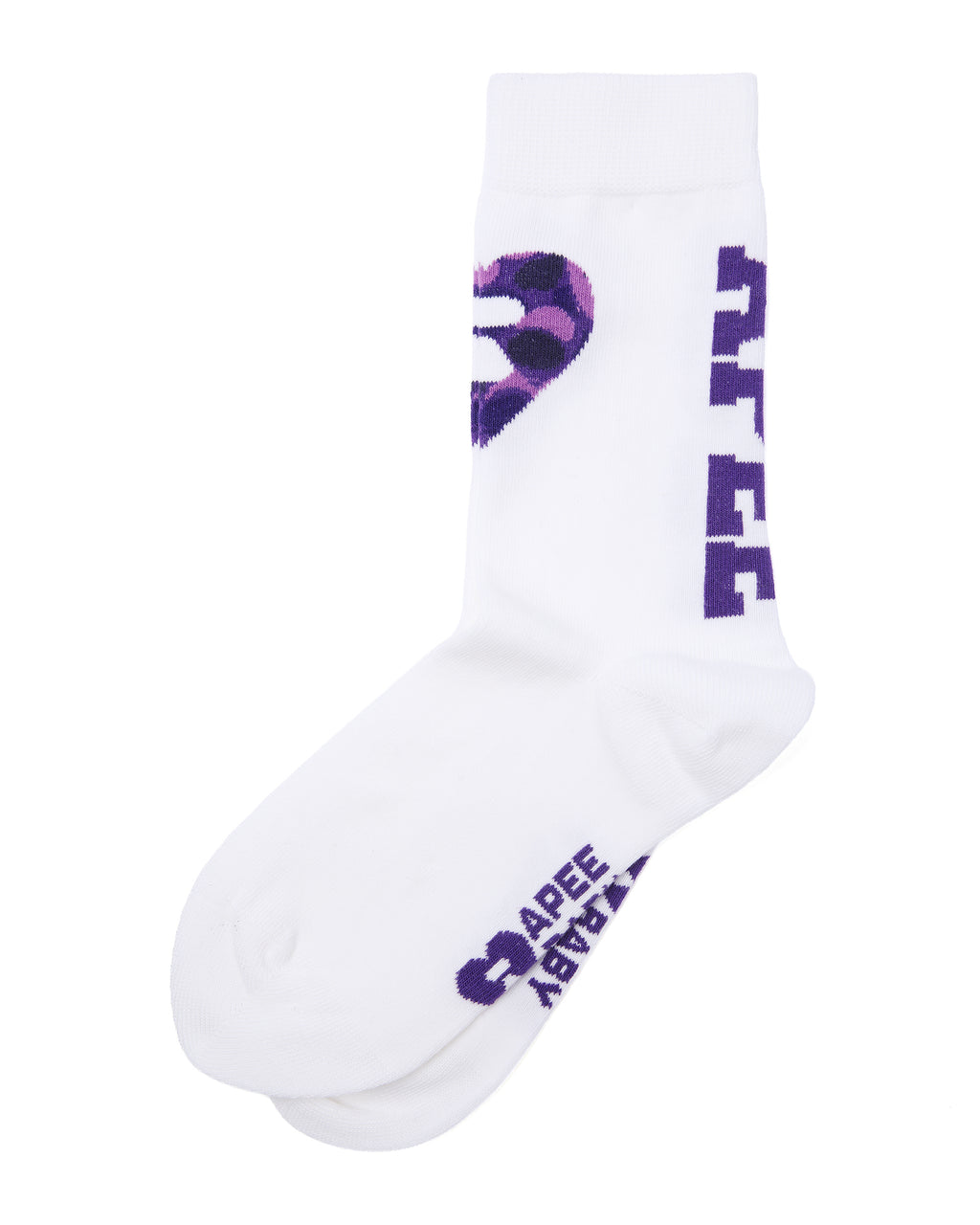Graphic crew socks