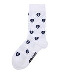 Heart pattern socks