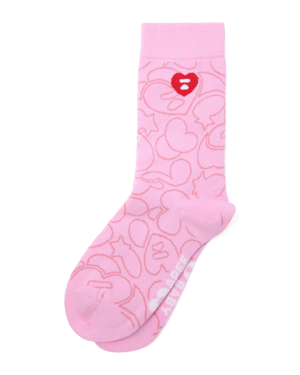 Patterned crew socks