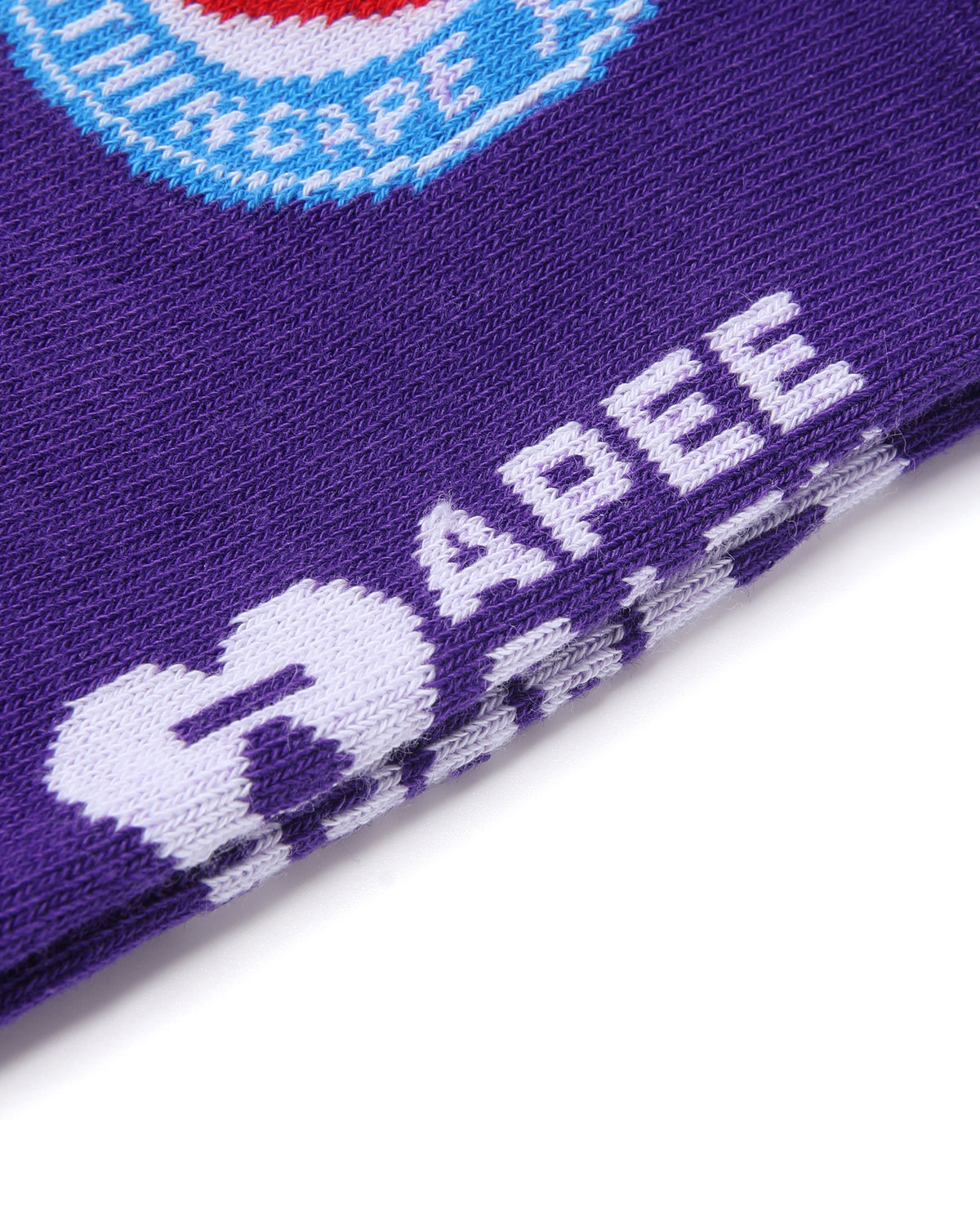Graphic crew socks