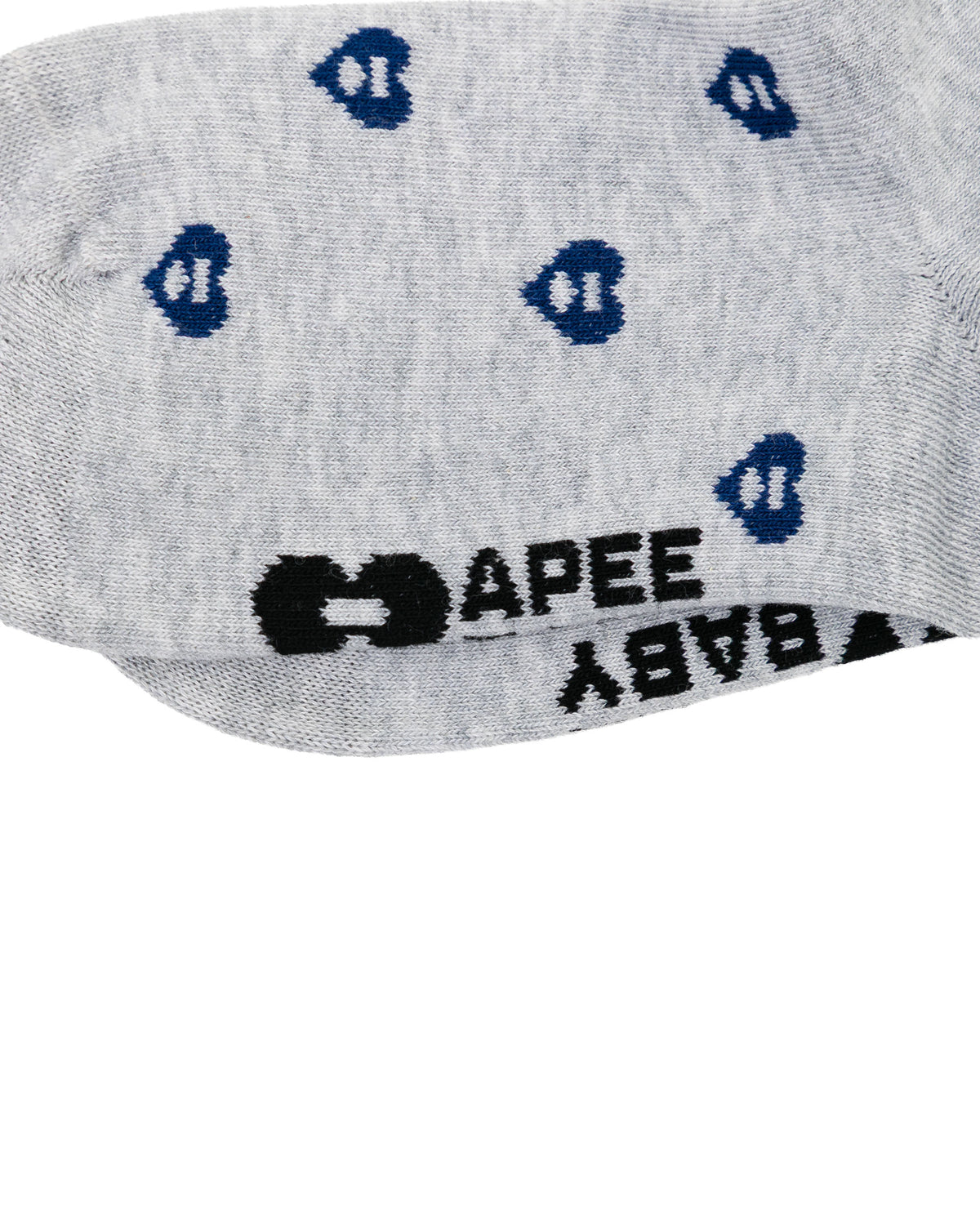 Heart monogram socks