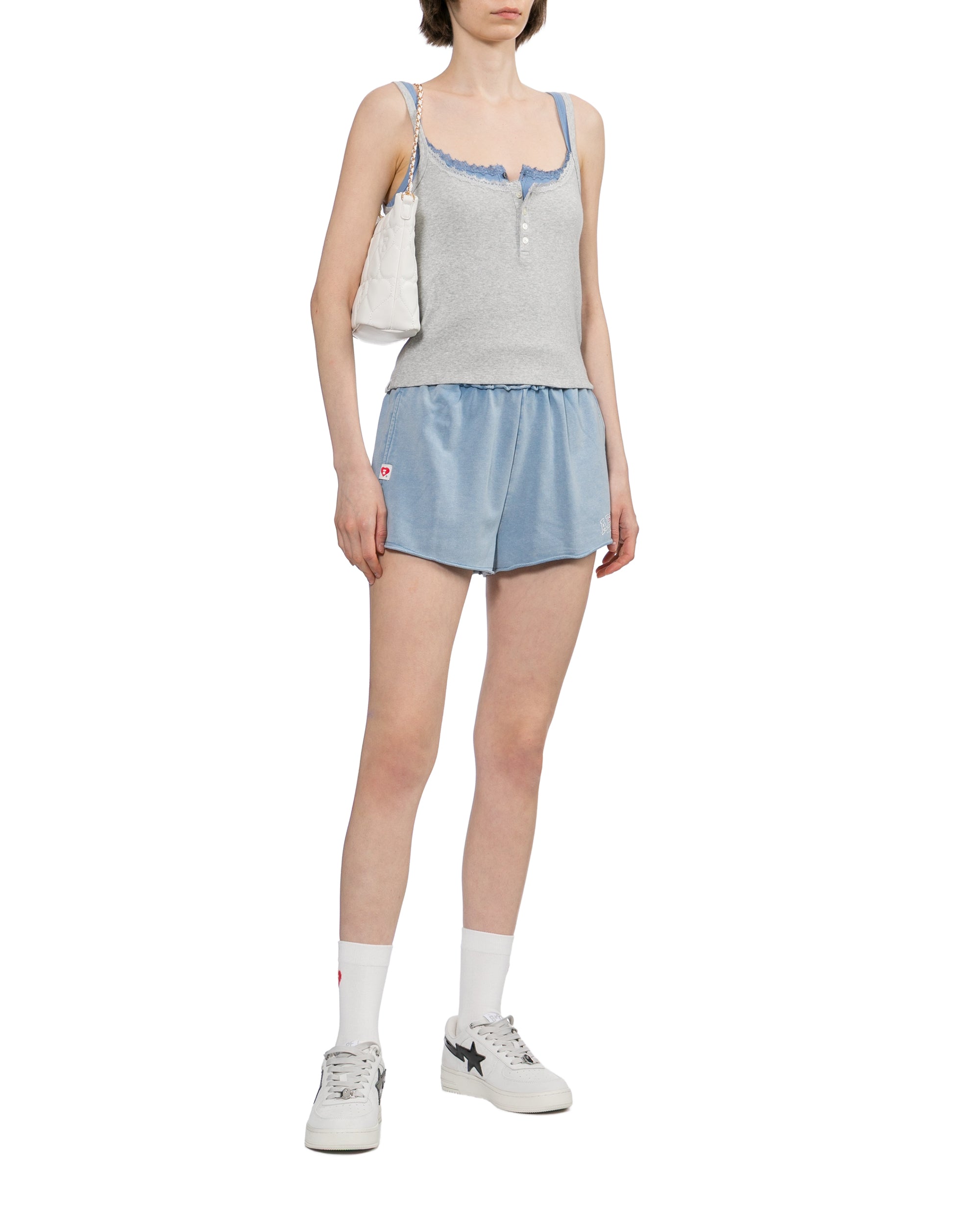 Embroidered shorts