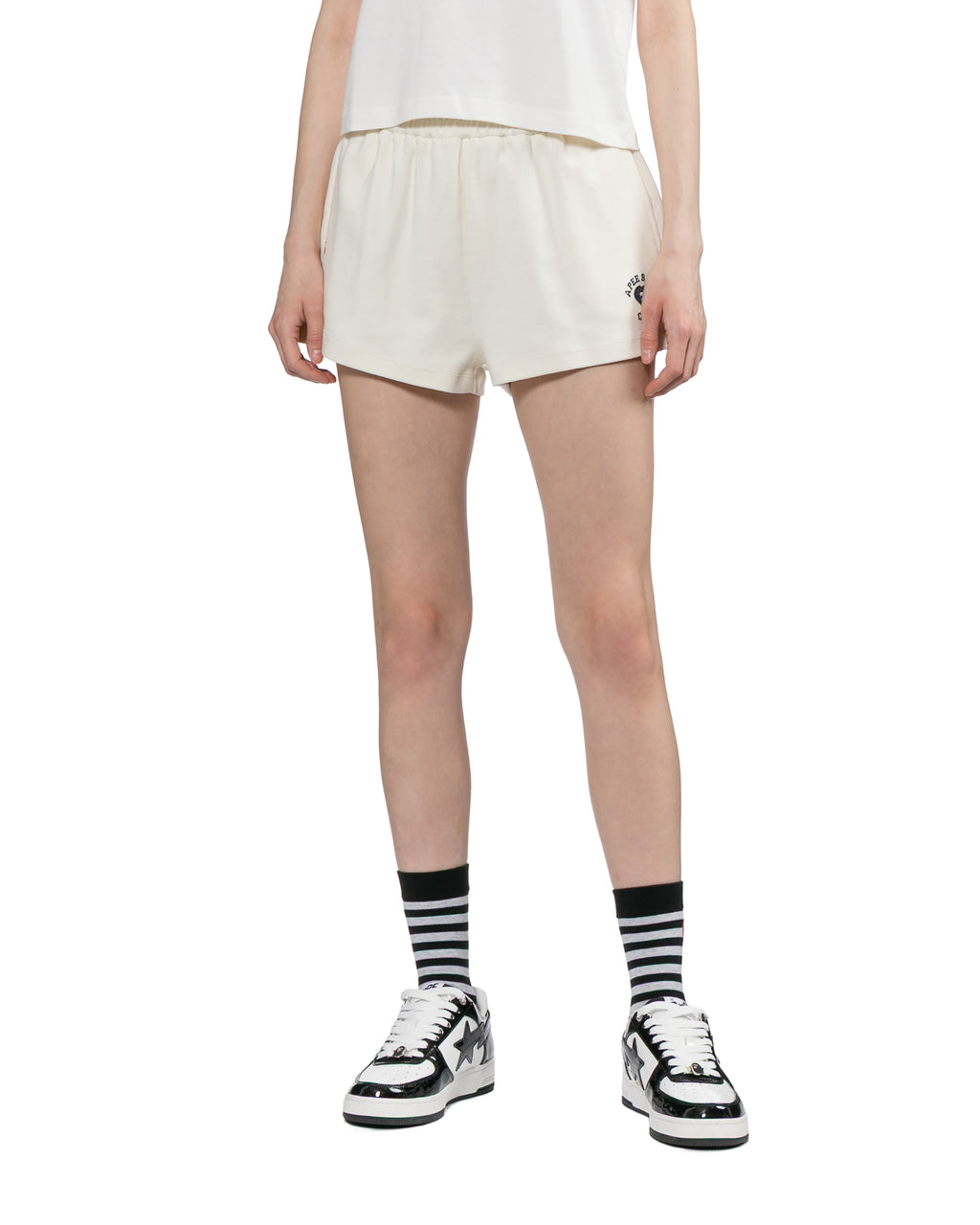 Embroidered shorts