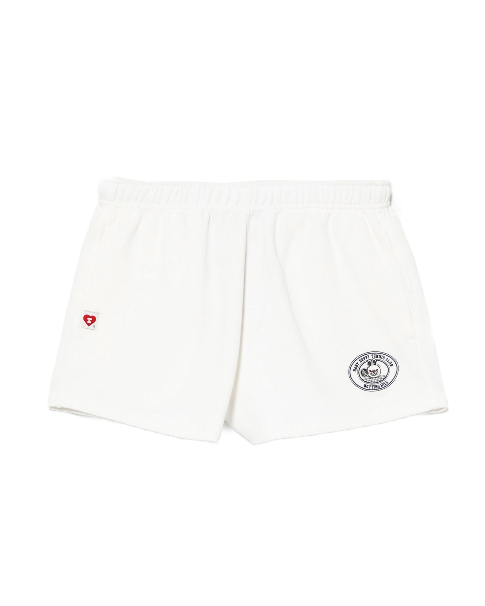 Baby doppy embroidery sweat shorts