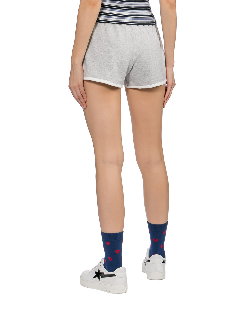 Graphic sweat shorts