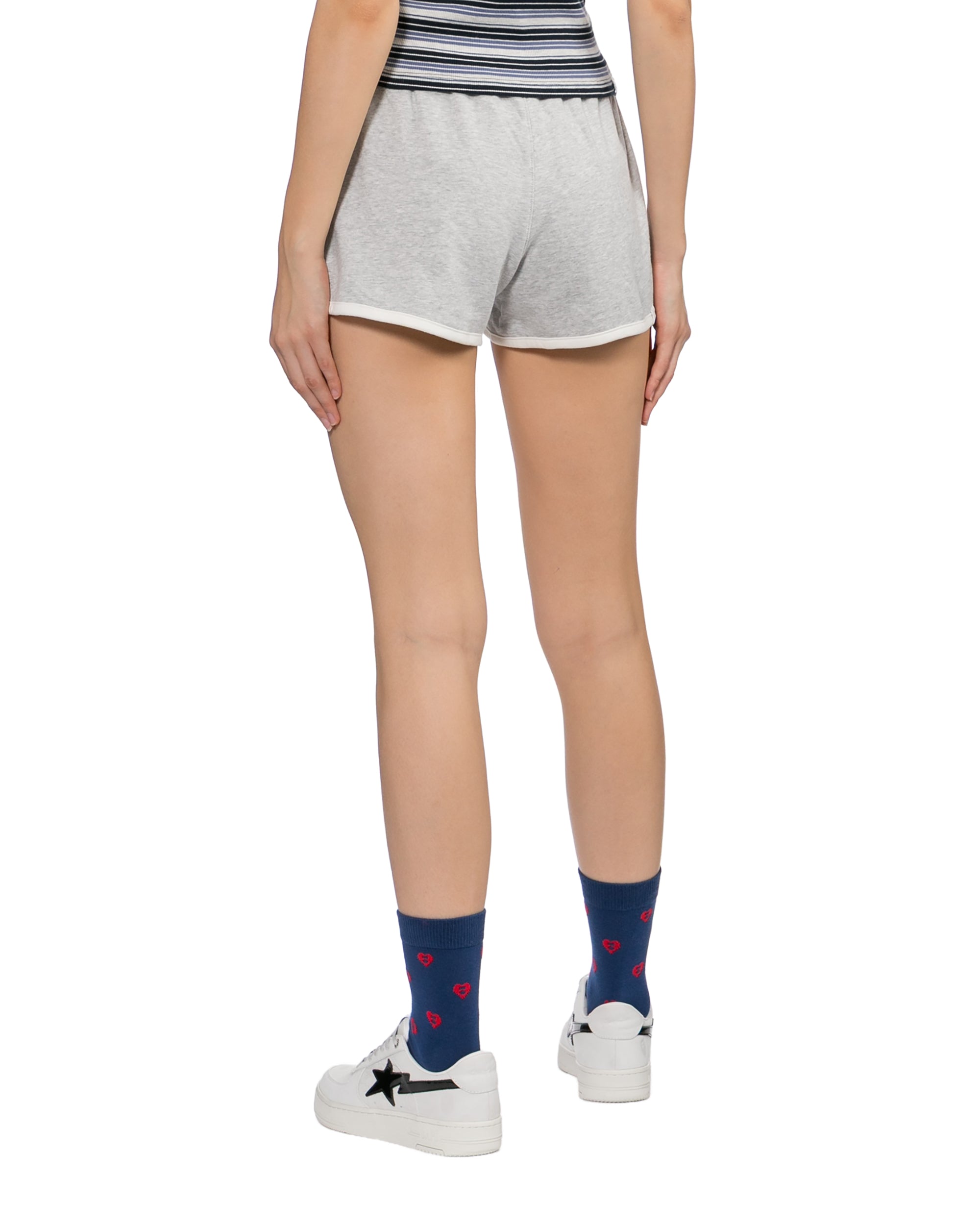 Graphic sweat shorts