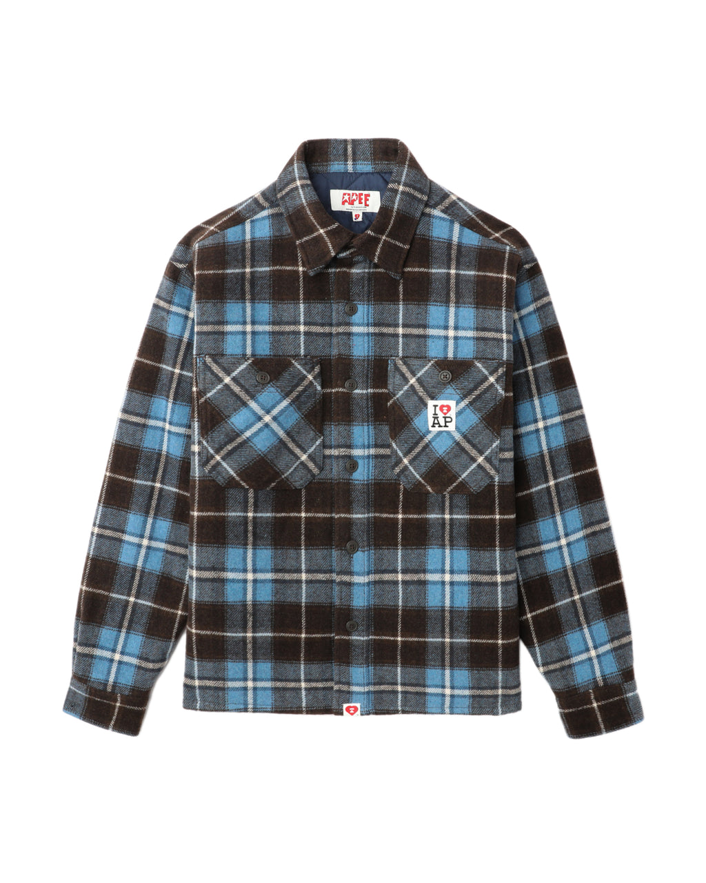 Check long sleeve shirt