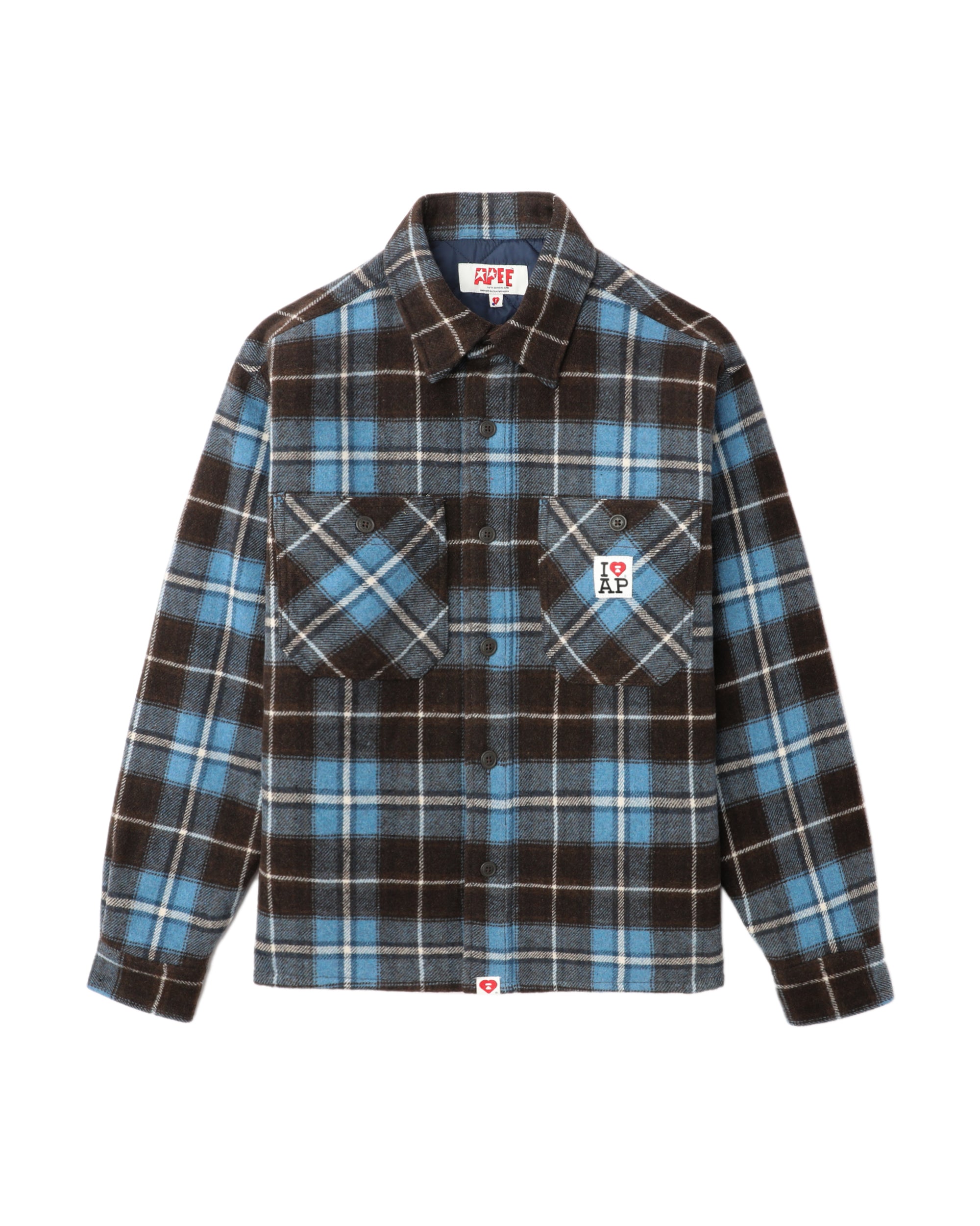 Check long sleeve shirt