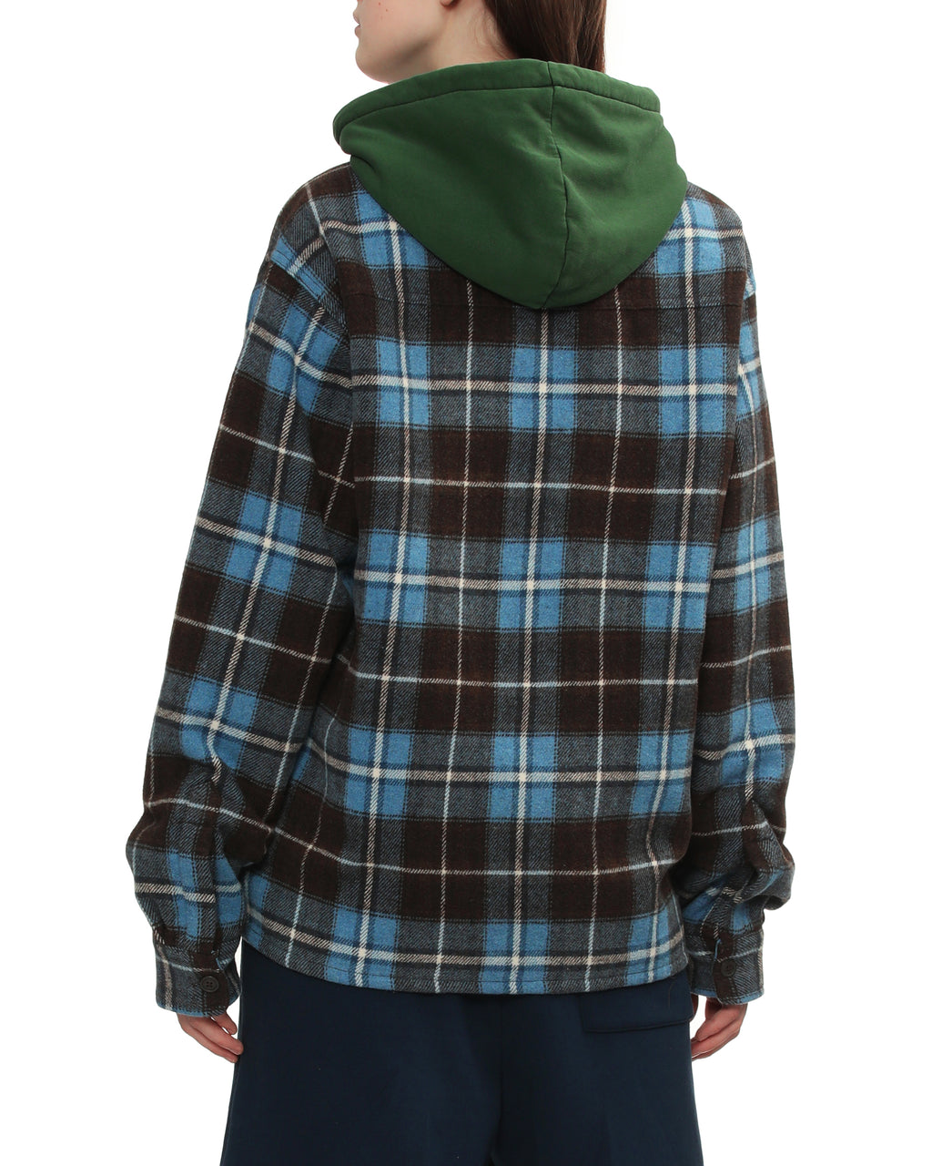 Check long sleeve shirt