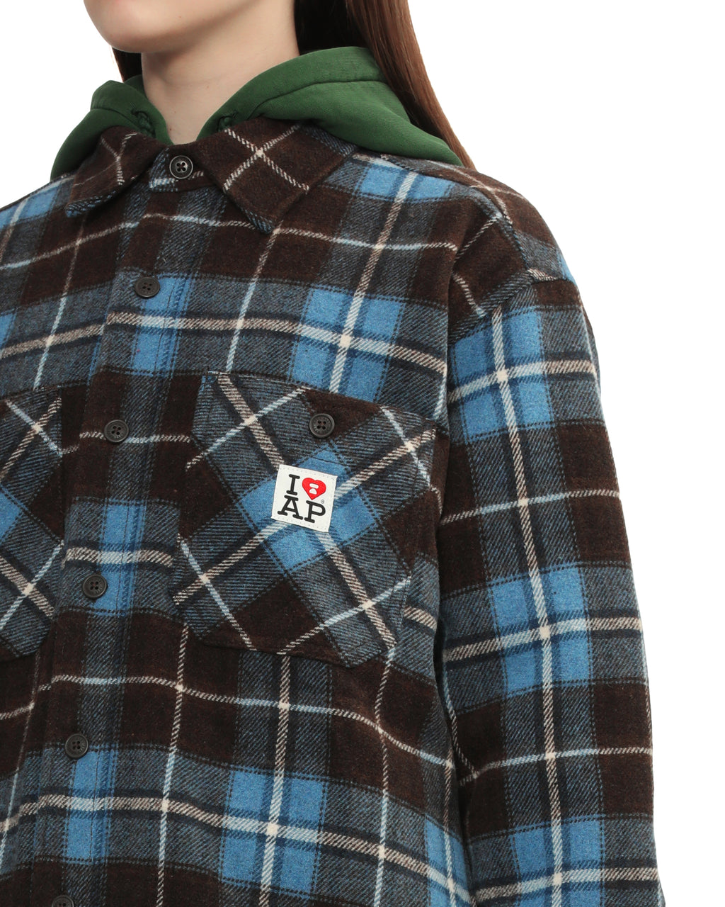 Check long sleeve shirt