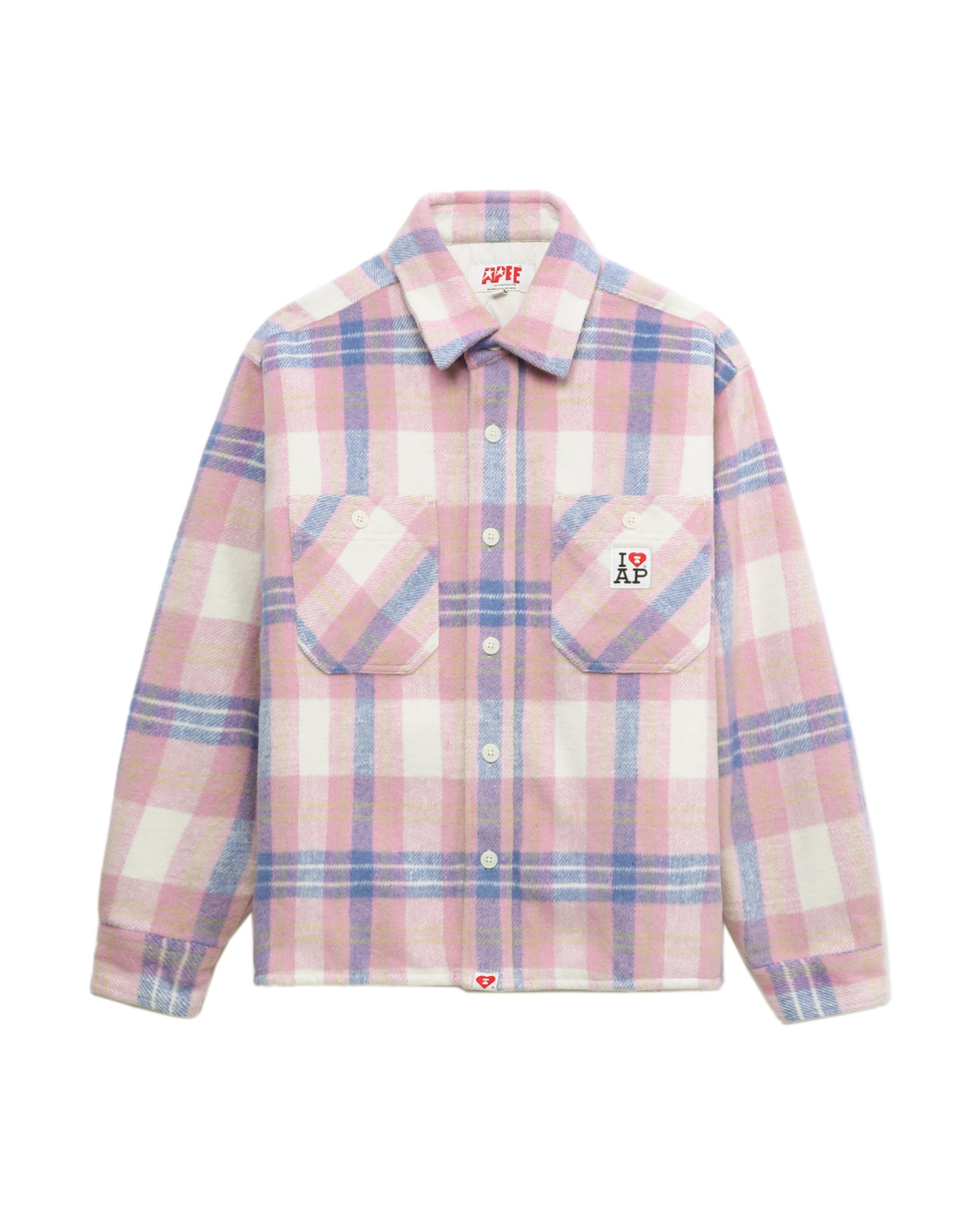 Check long sleeve shirt