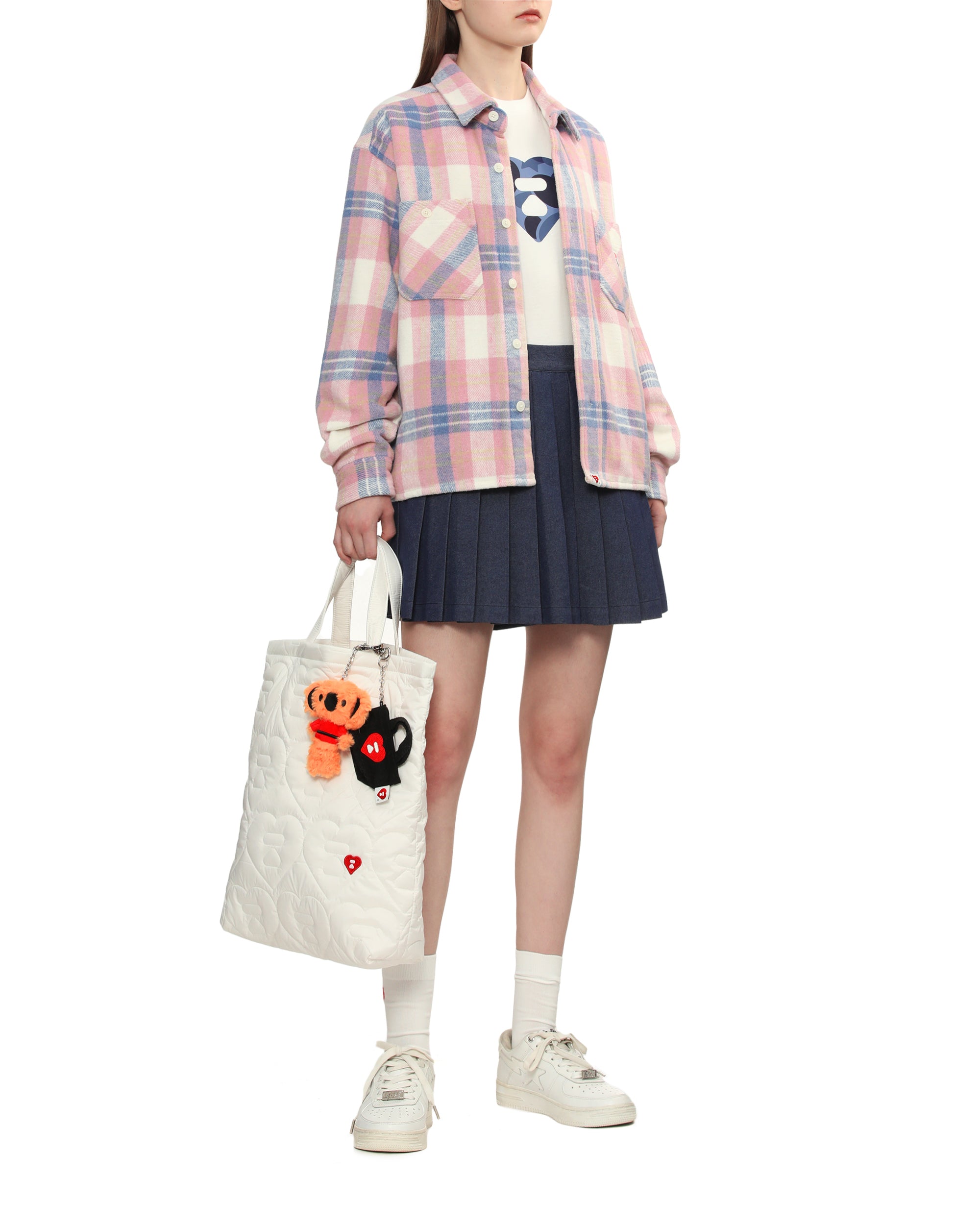 Check long sleeve shirt