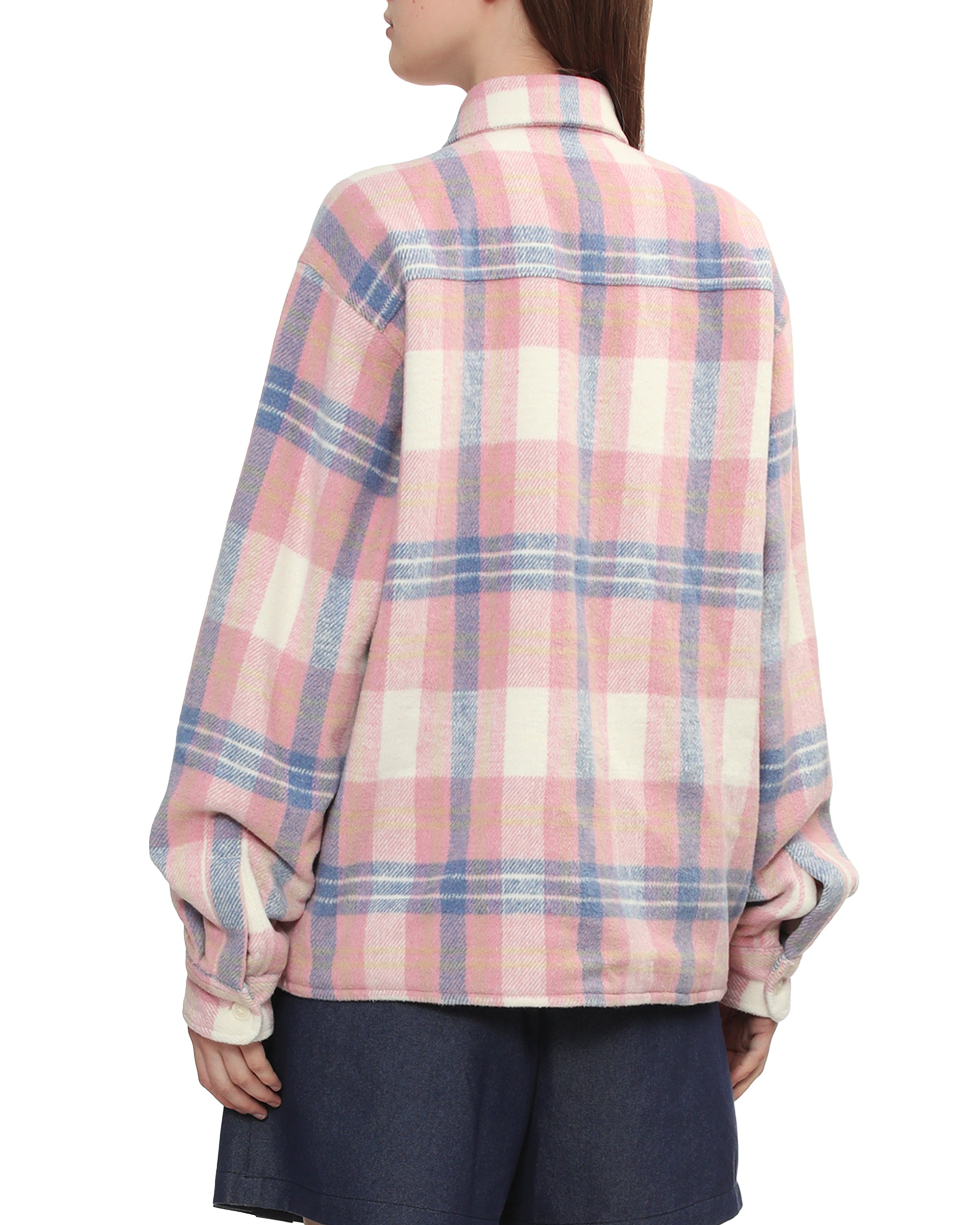 Check long sleeve shirt