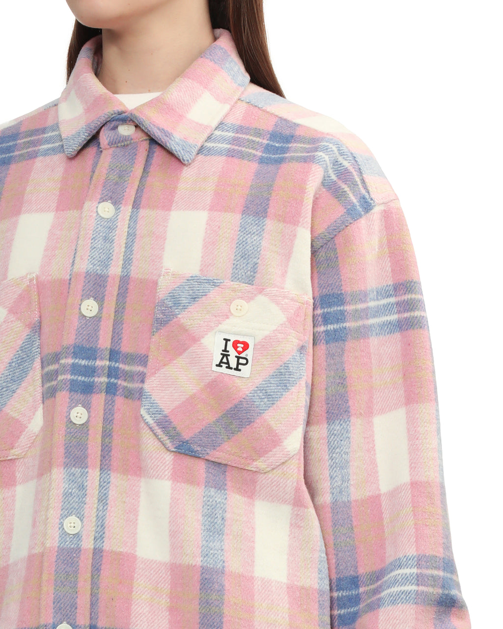 Check long sleeve shirt