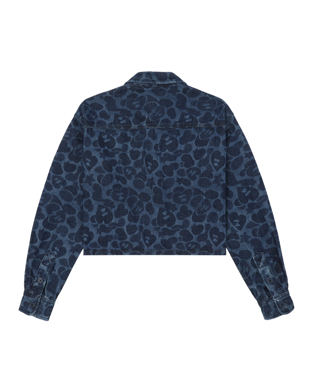 Leopard denim jacket