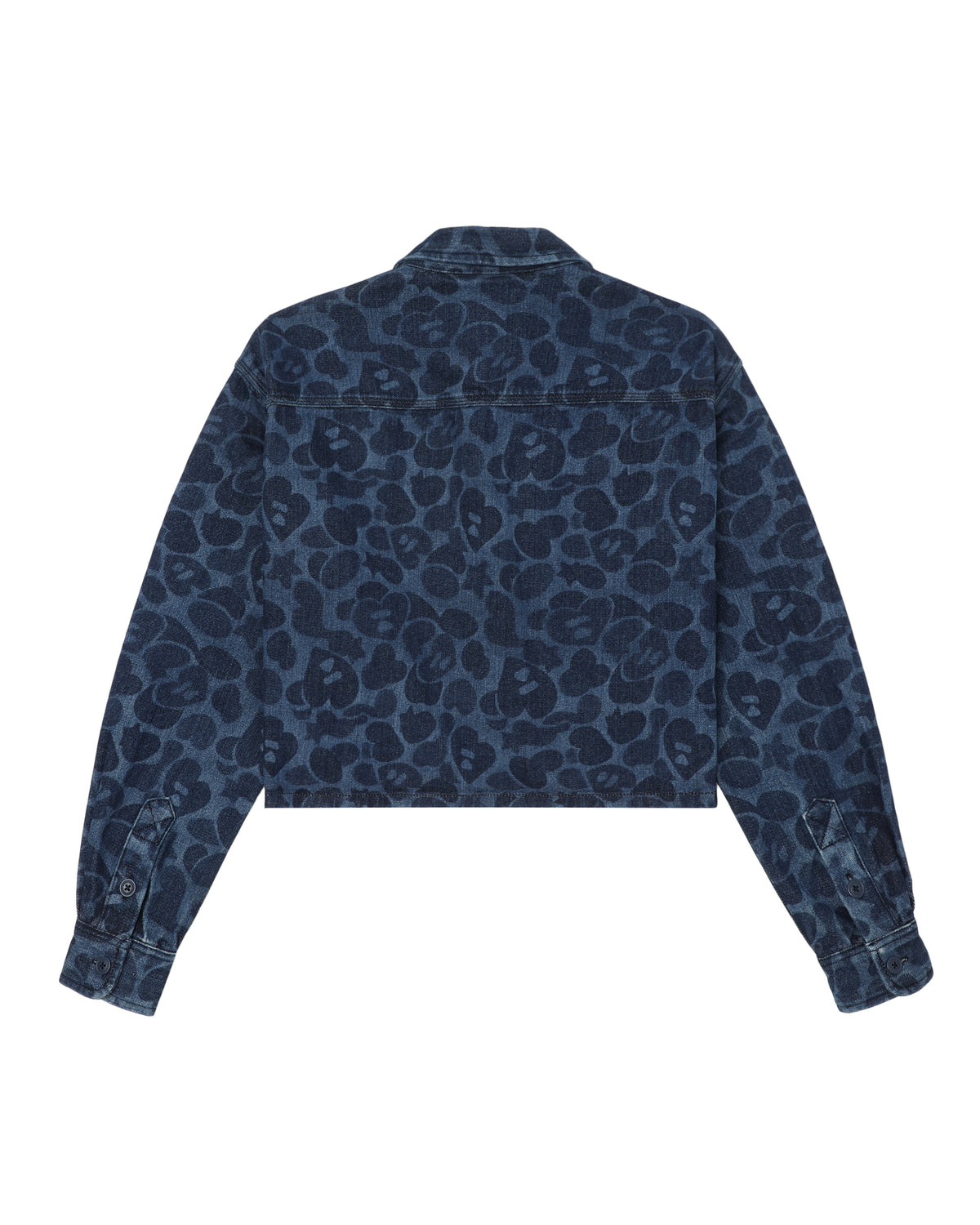 Leopard denim jacket