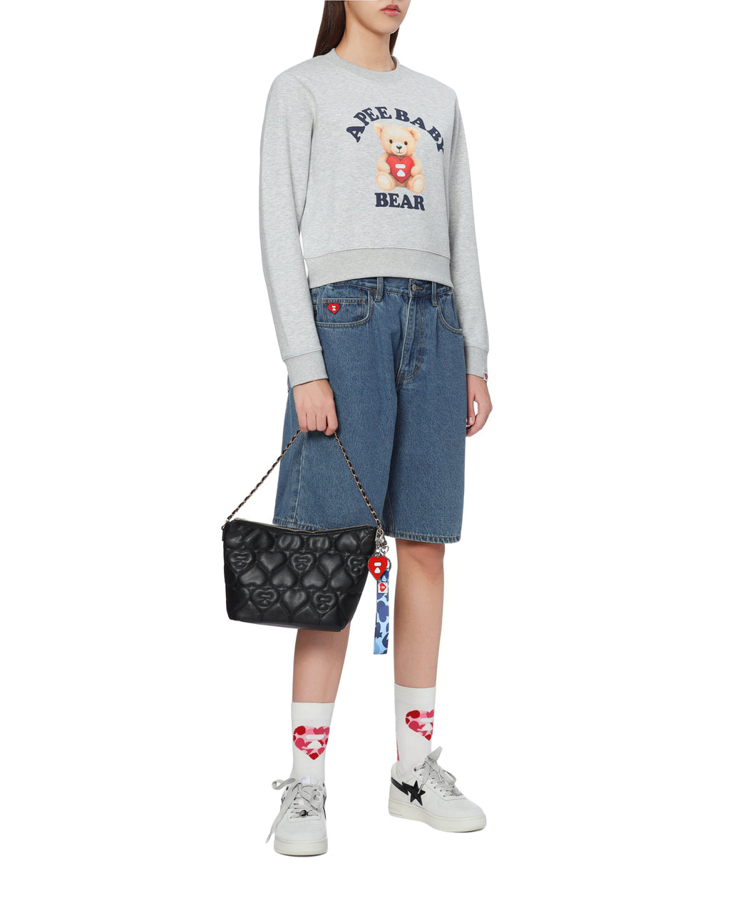 Bear graphic sweatshirt