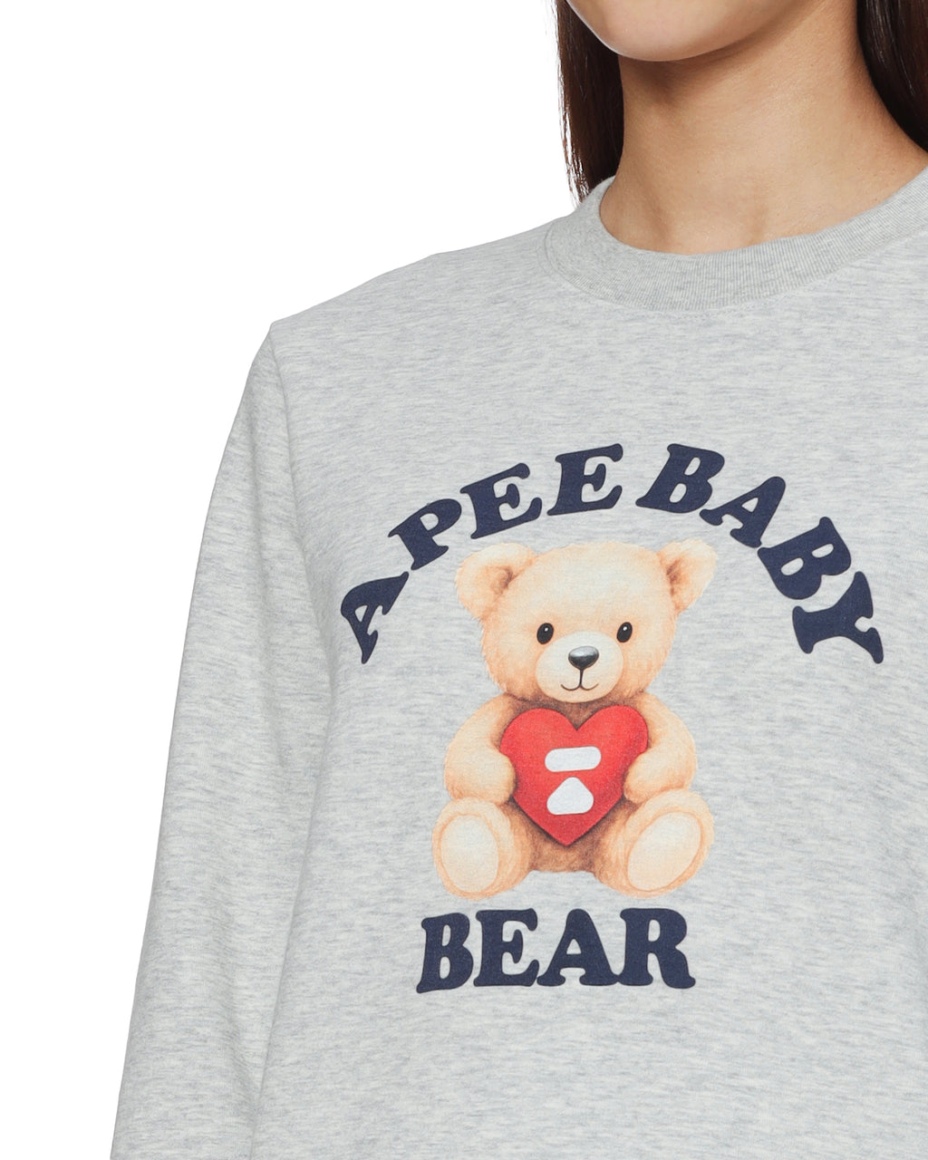 Bear graphic sweatshirt