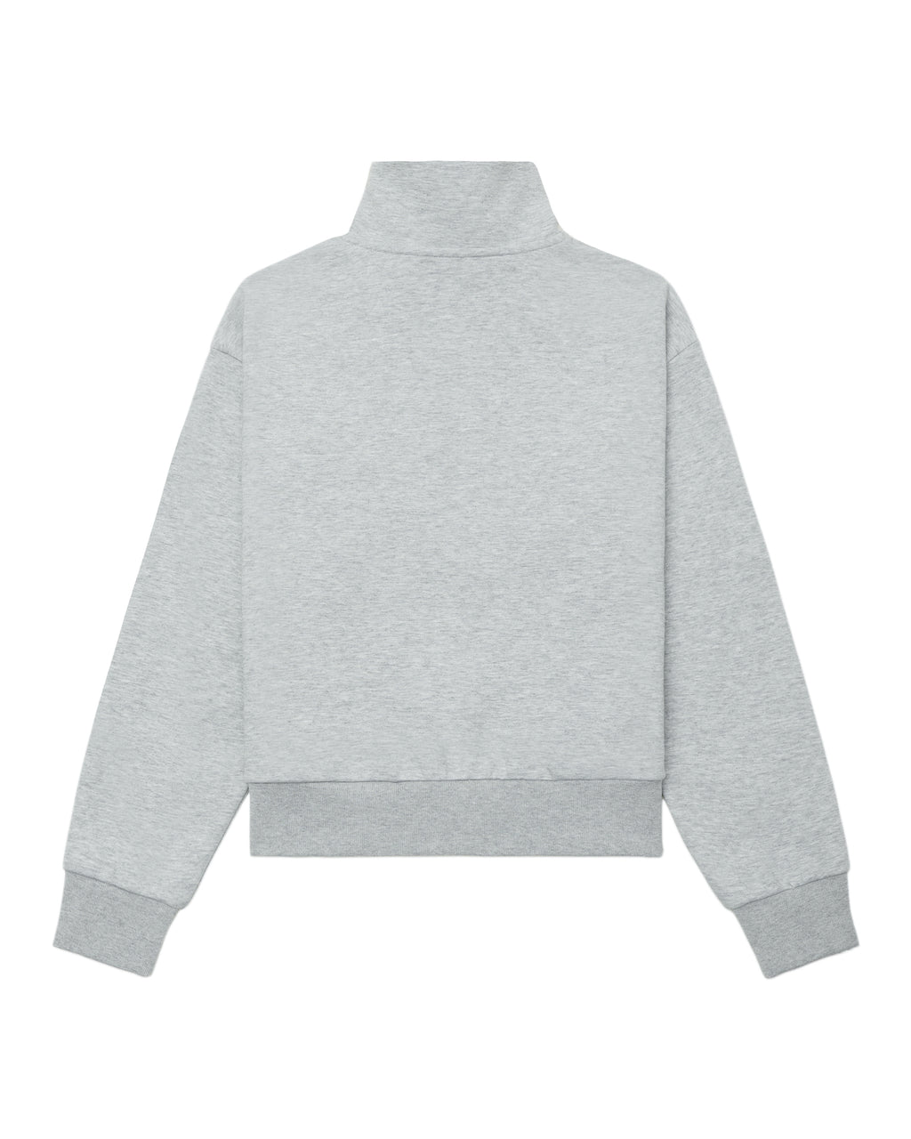 Half zip-up sweatshirt