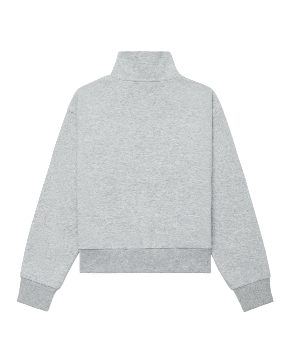 Half zip-up sweatshirt