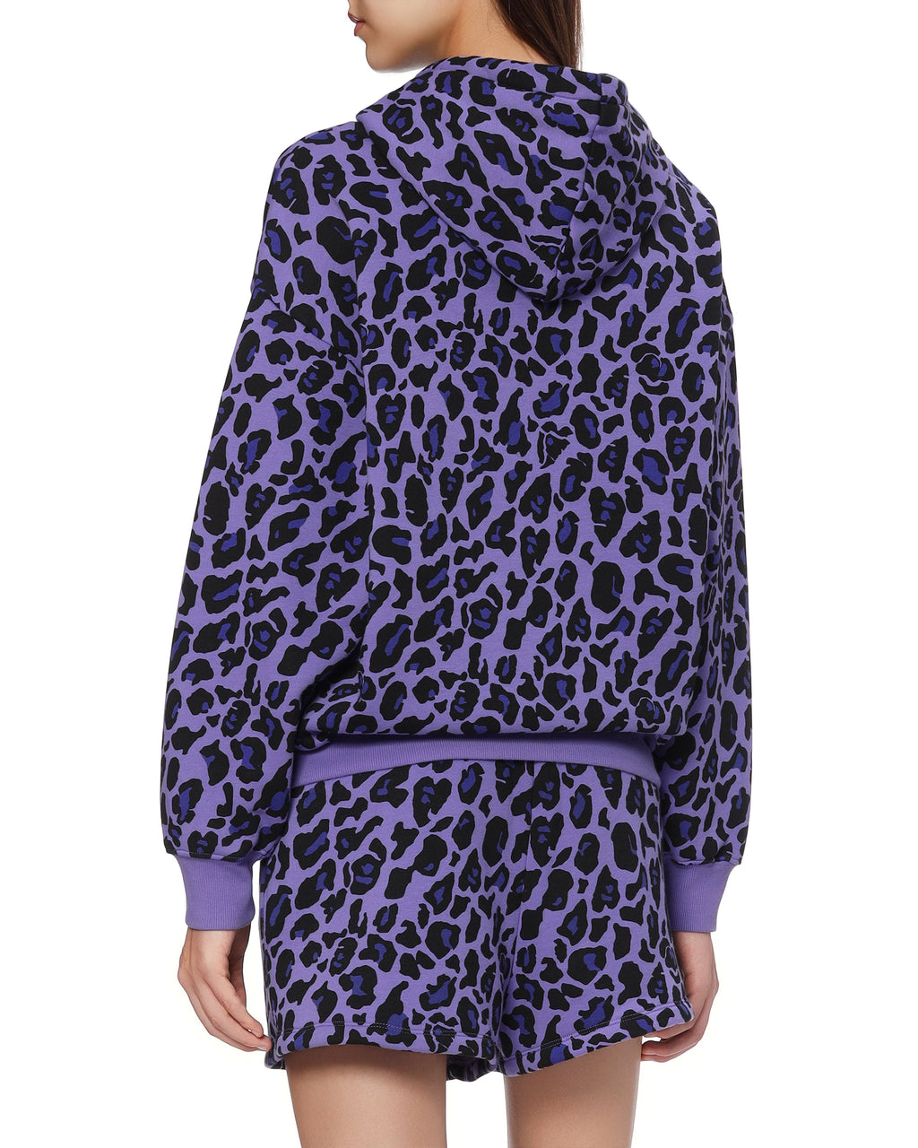 Leopard print hoodie