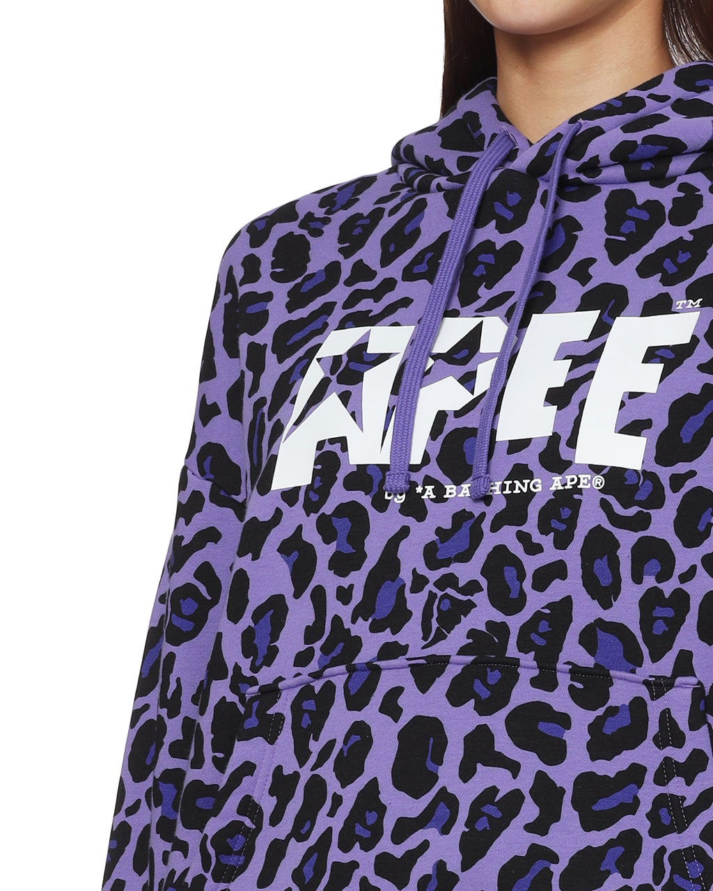 Leopard print hoodie