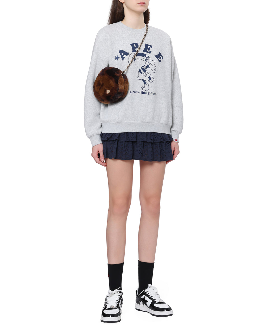 Crew neck sweatshirt
