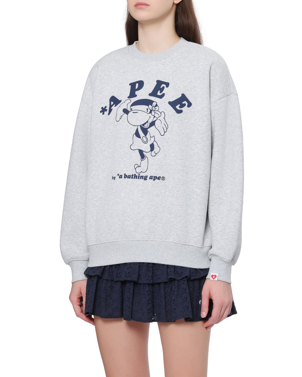 Crew neck sweatshirt