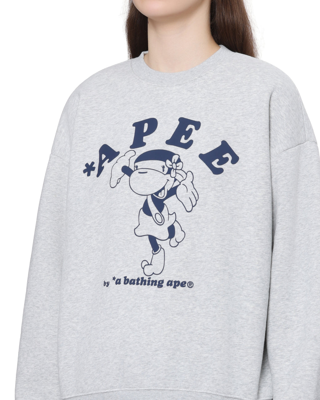 Crew neck sweatshirt