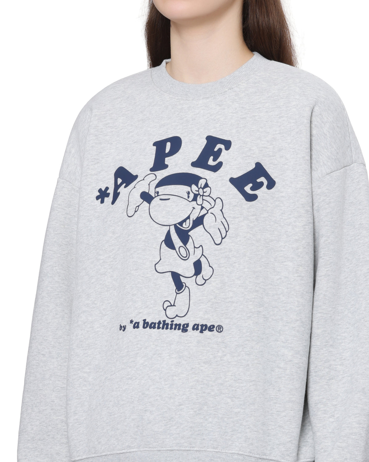 Crew neck sweatshirt