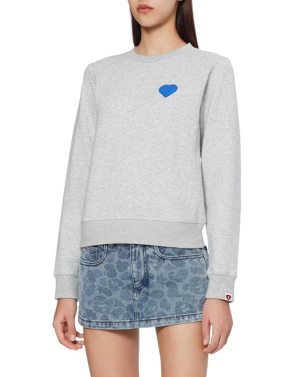 Heart logo sweatshirt