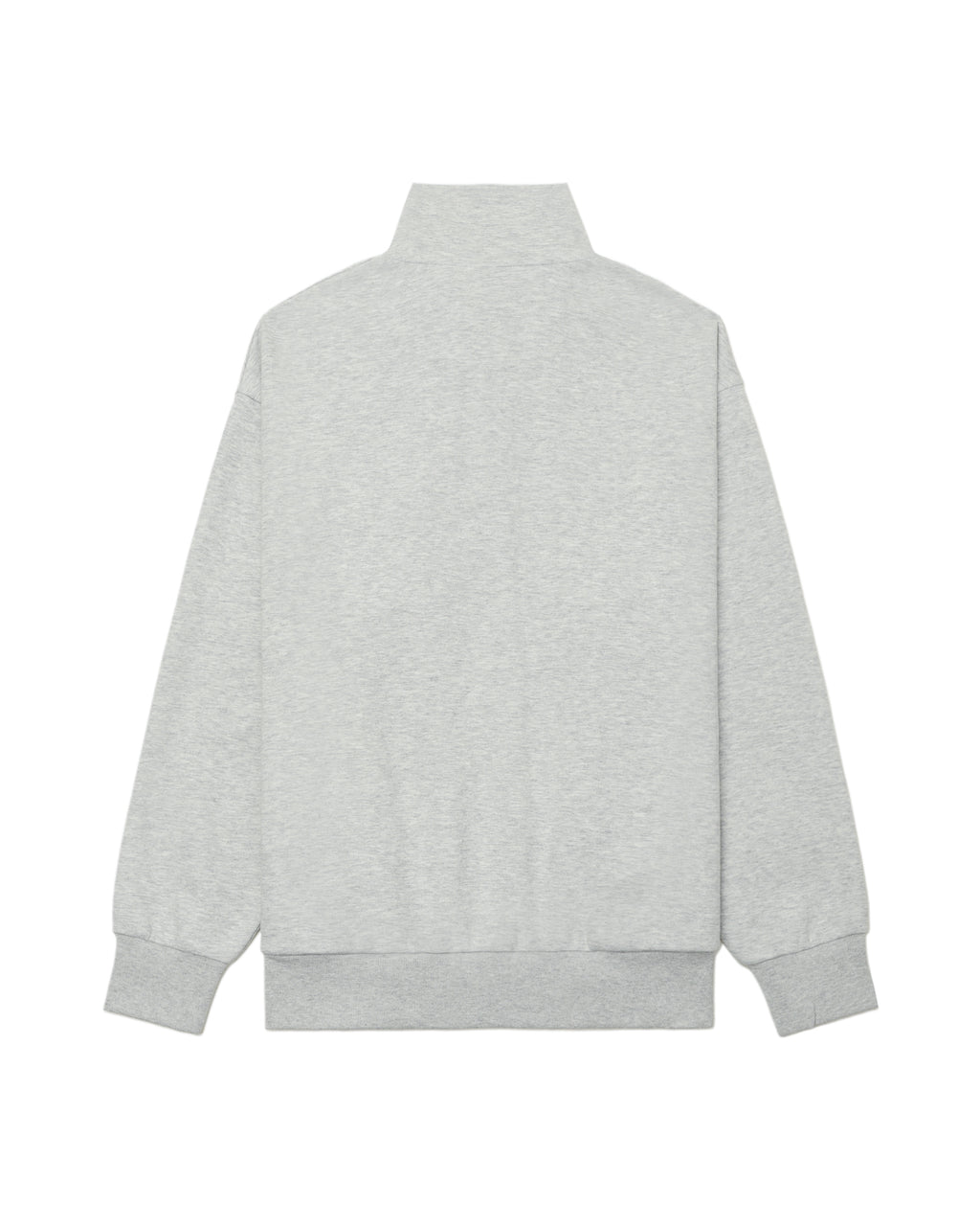 Half zip-up sweatshirt