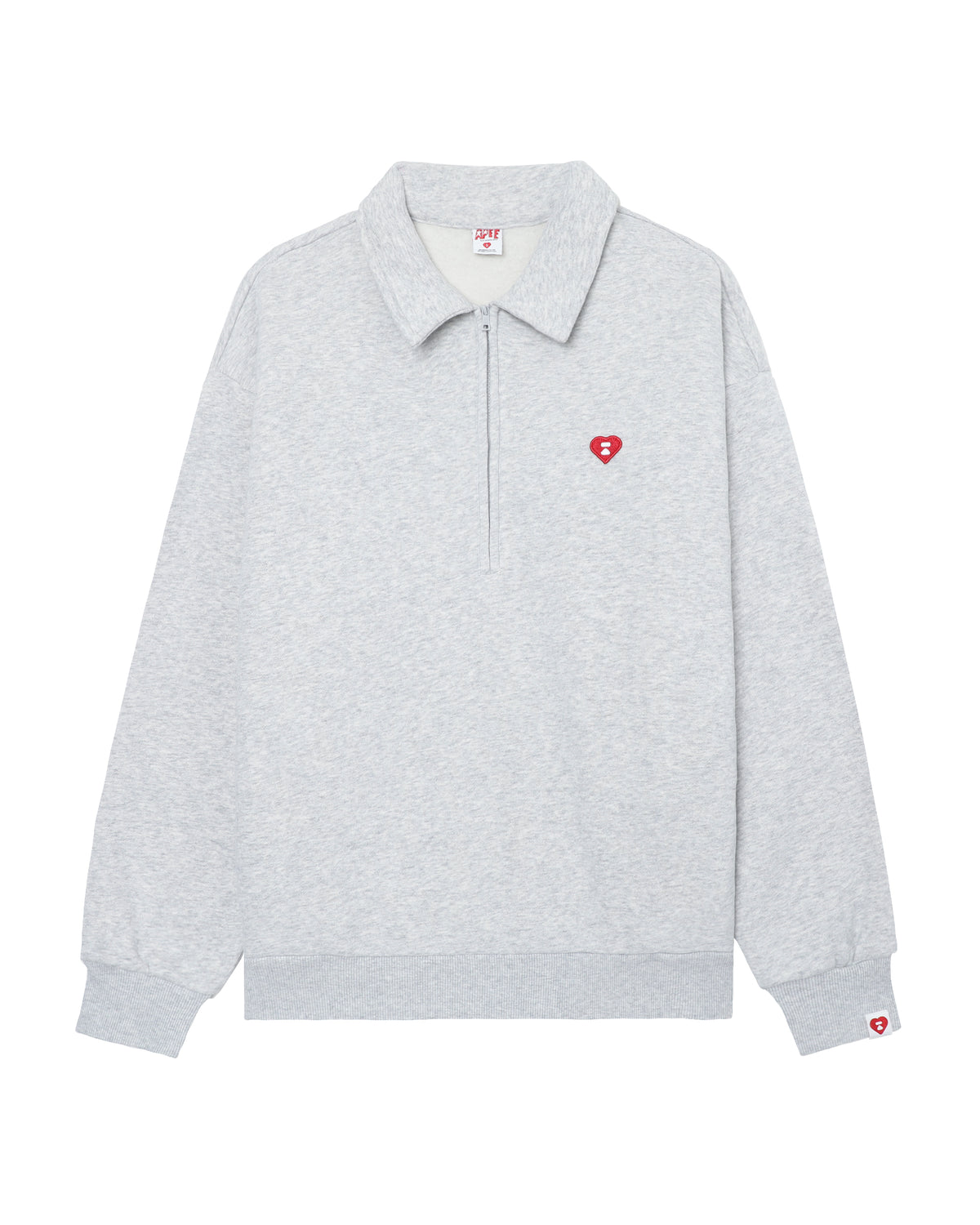 Half zip sweatshirt