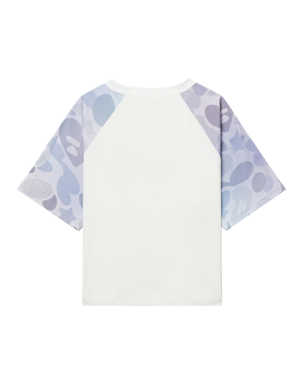 Patterned sleeves tee