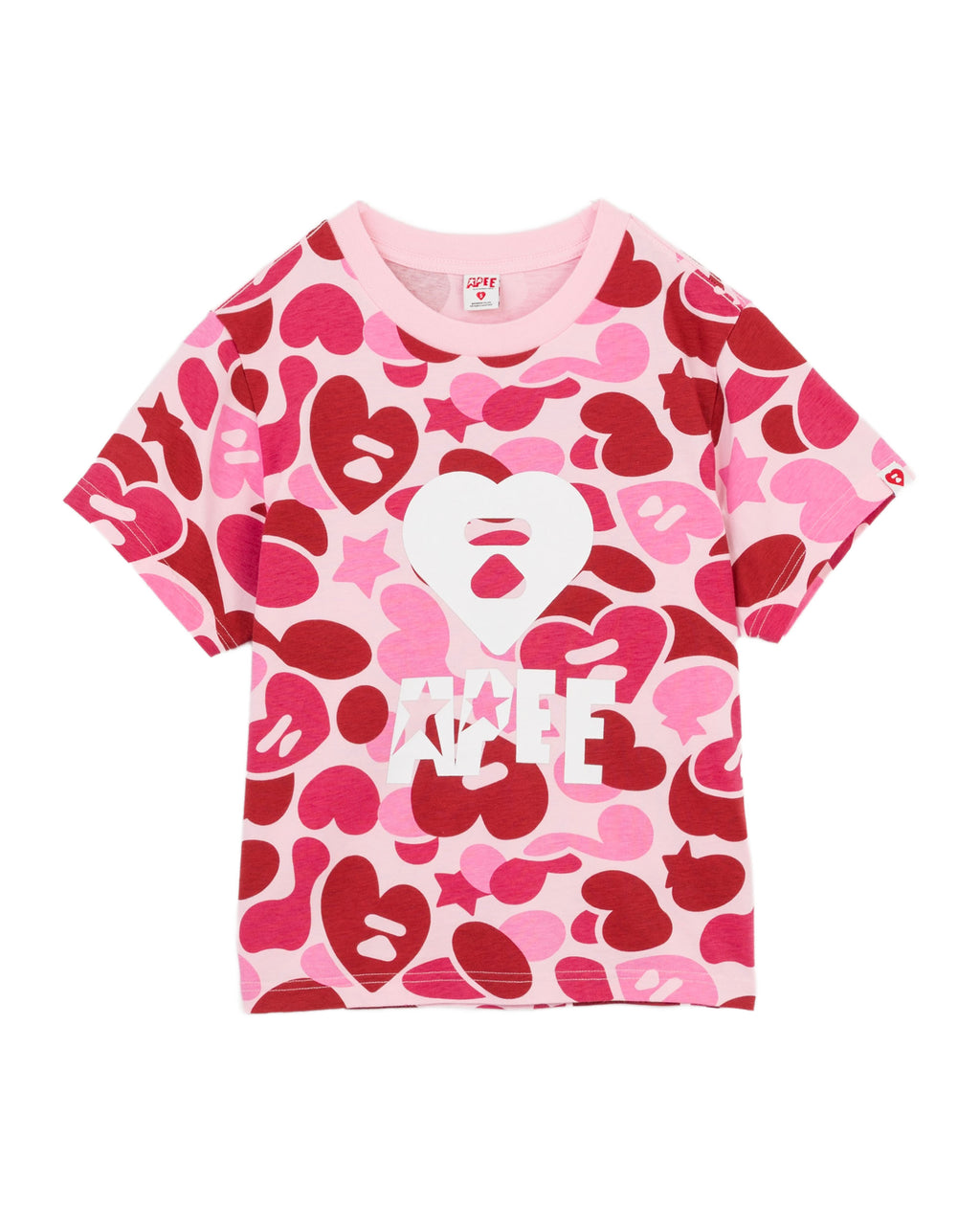 Camo print tee