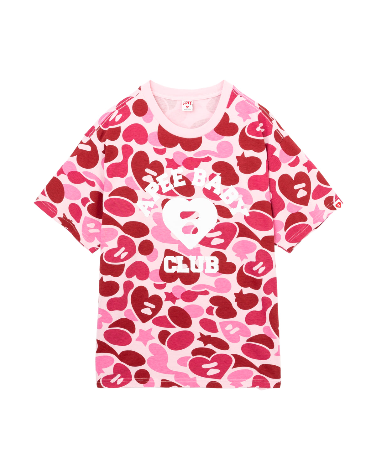 Camo pattern graphic tee