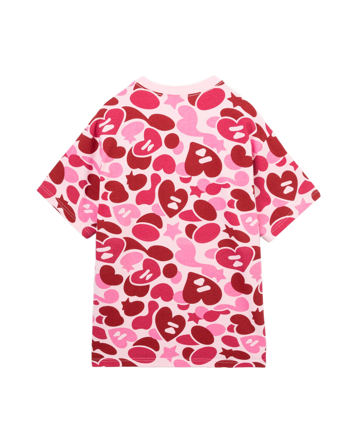 Camo pattern graphic tee