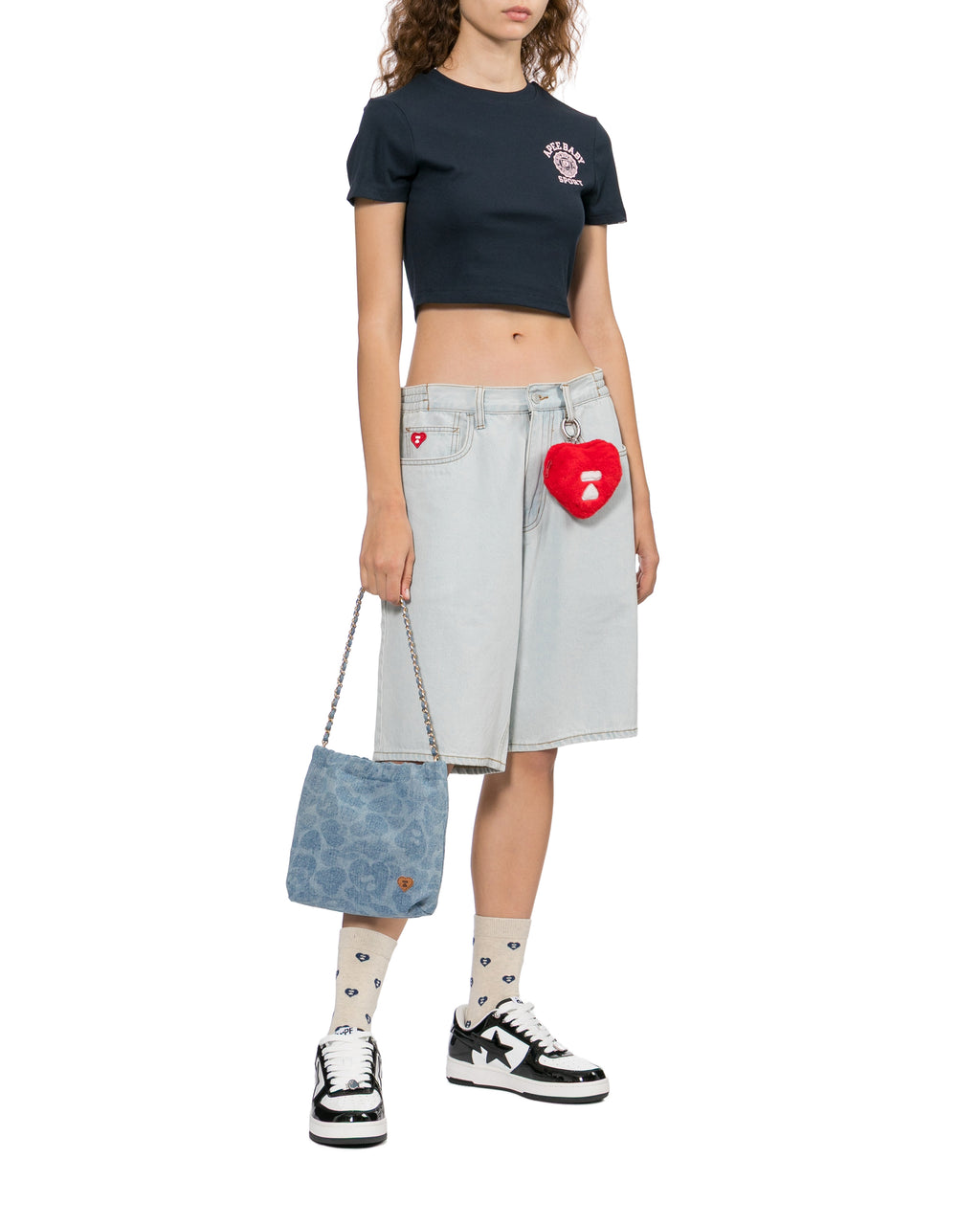 Cropped tee