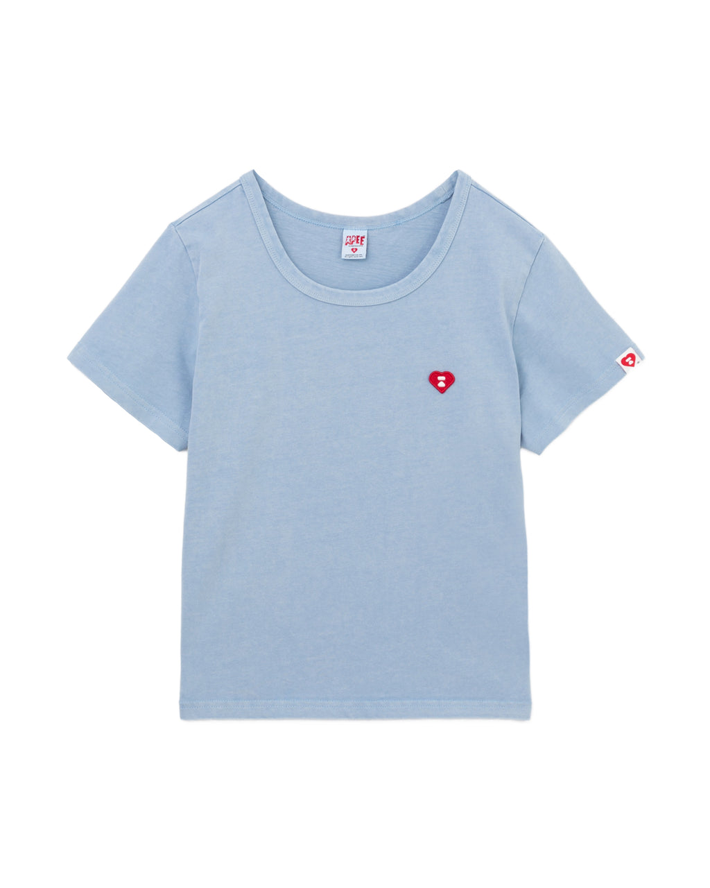 Logo embroidered tee
