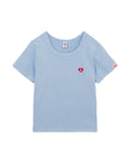 Logo embroidered tee