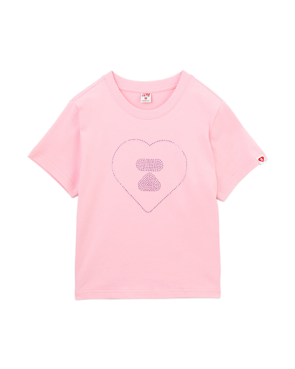 Heart moonface tee
