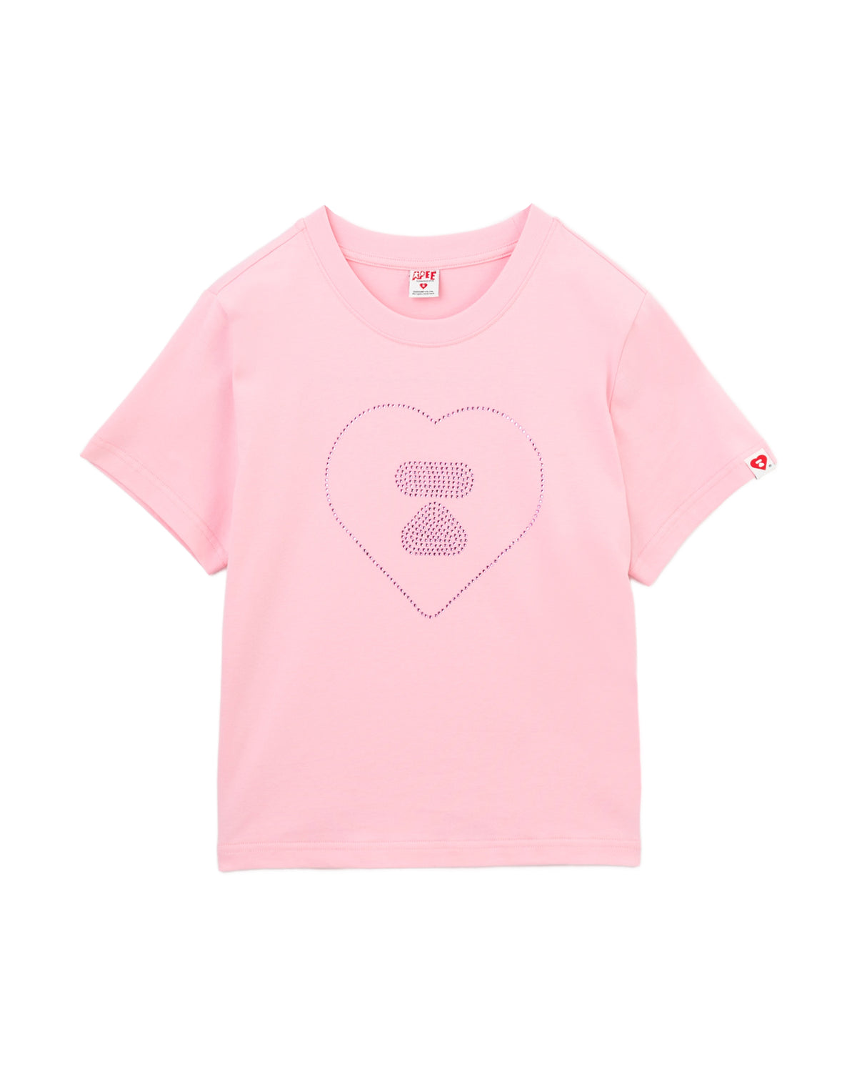 Heart moonface tee