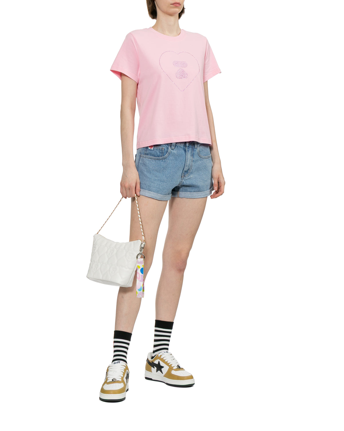 Heart moonface tee
