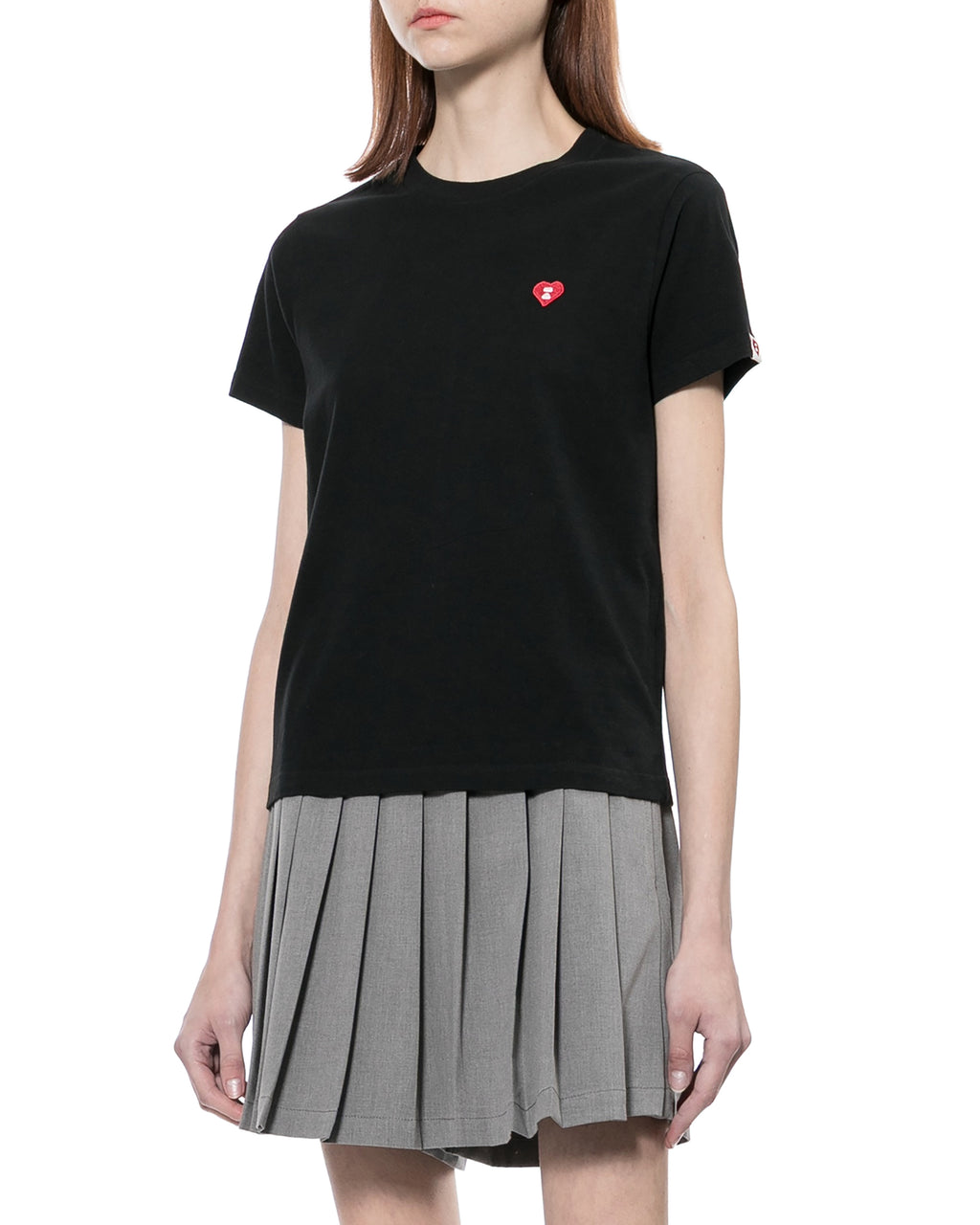 Heart badge tee