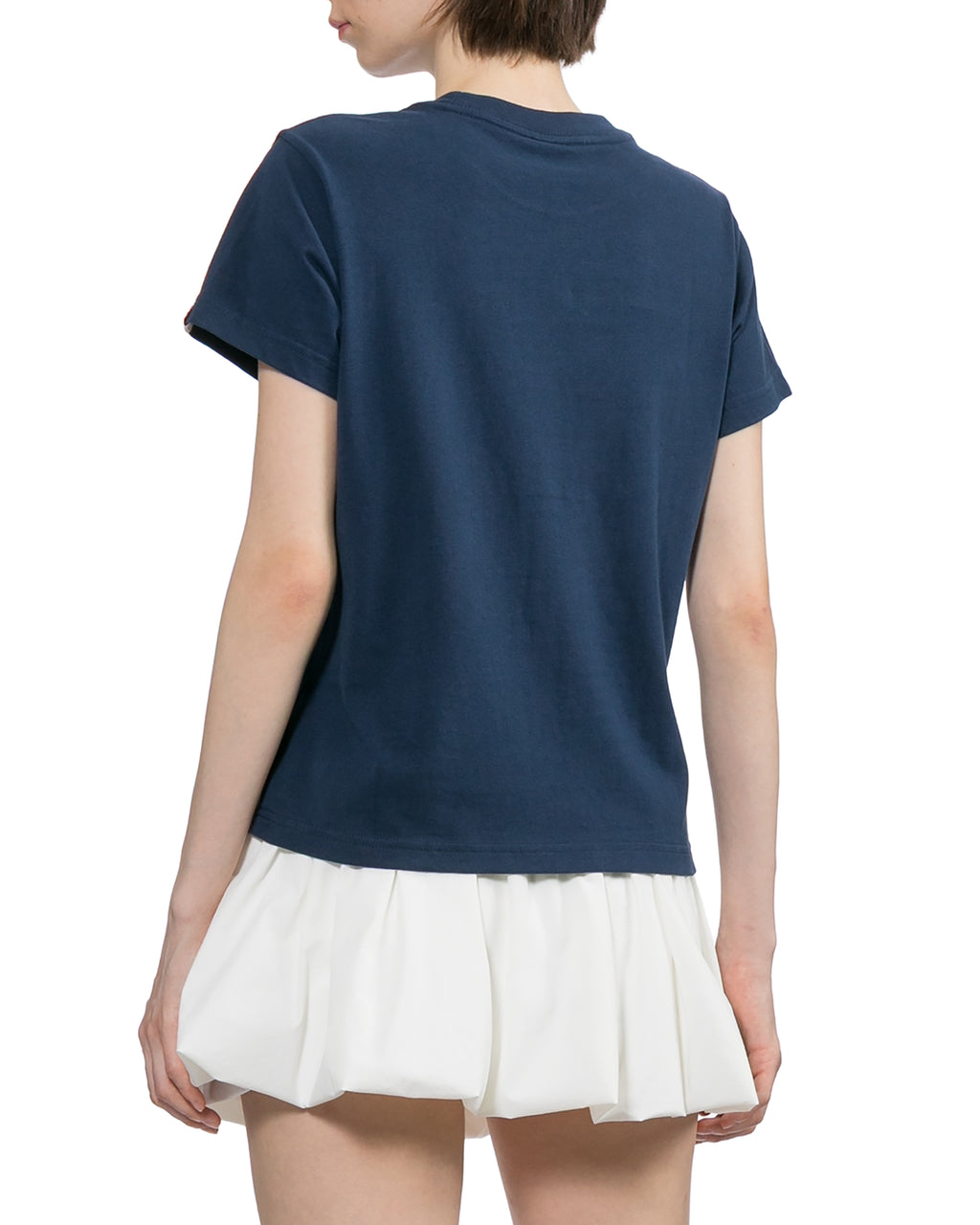 Logo embroidered tee