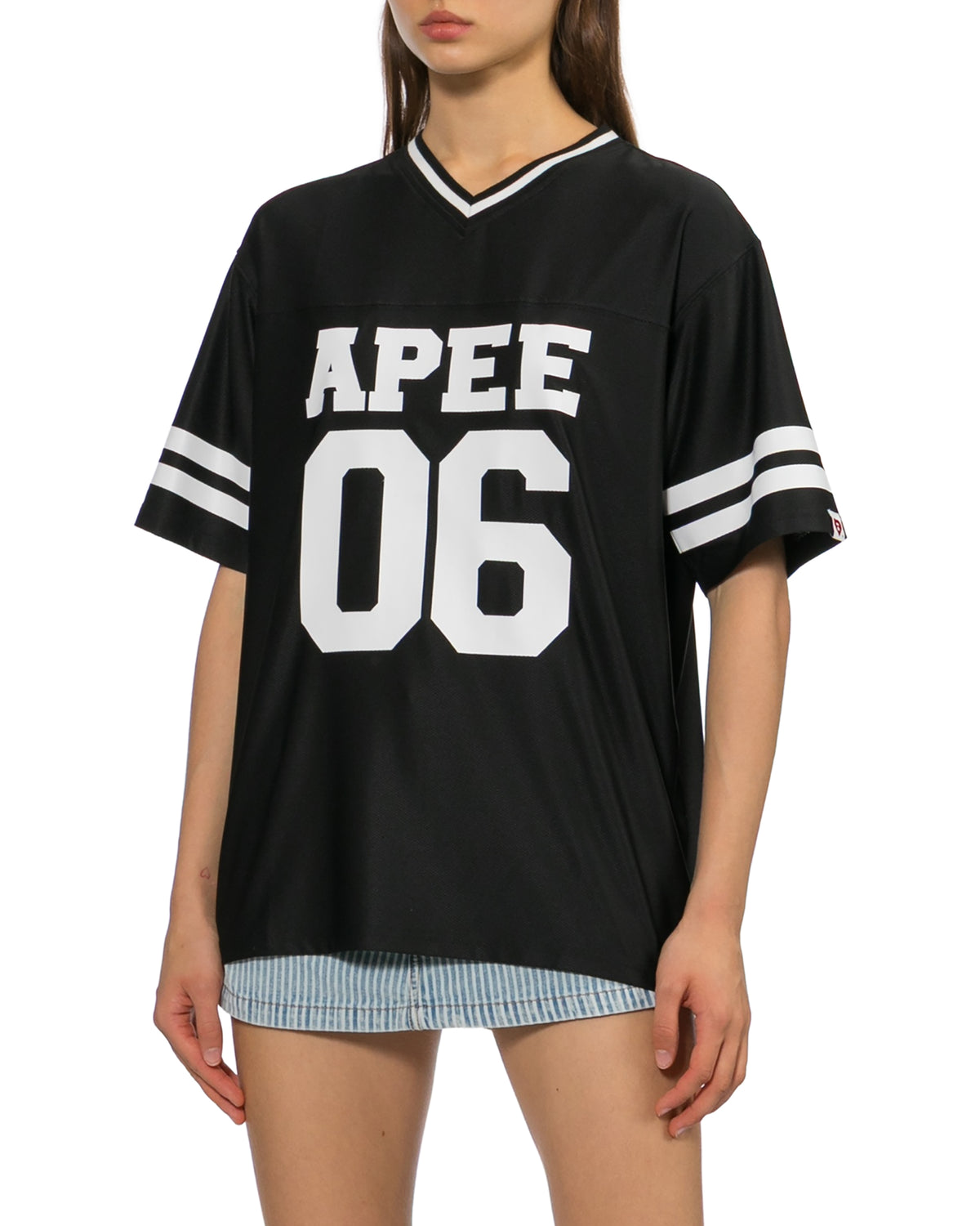 06 printed football tee