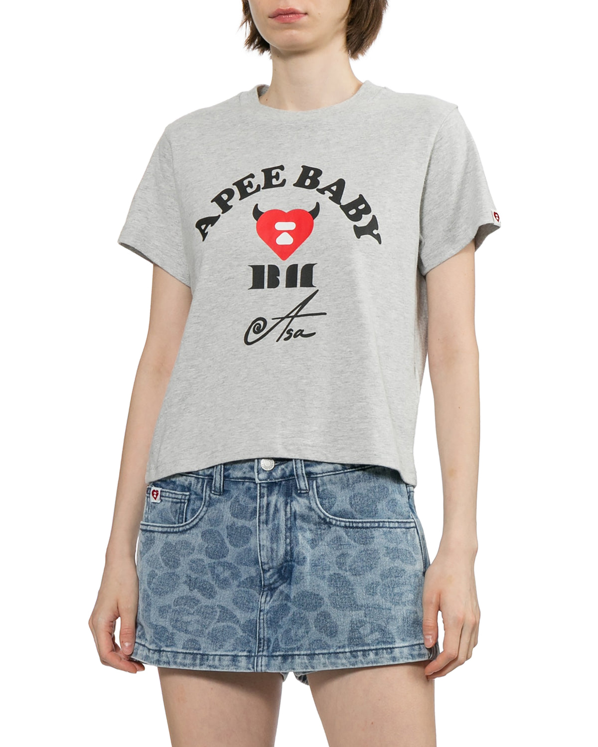X BABYMONSTER hand signature tee