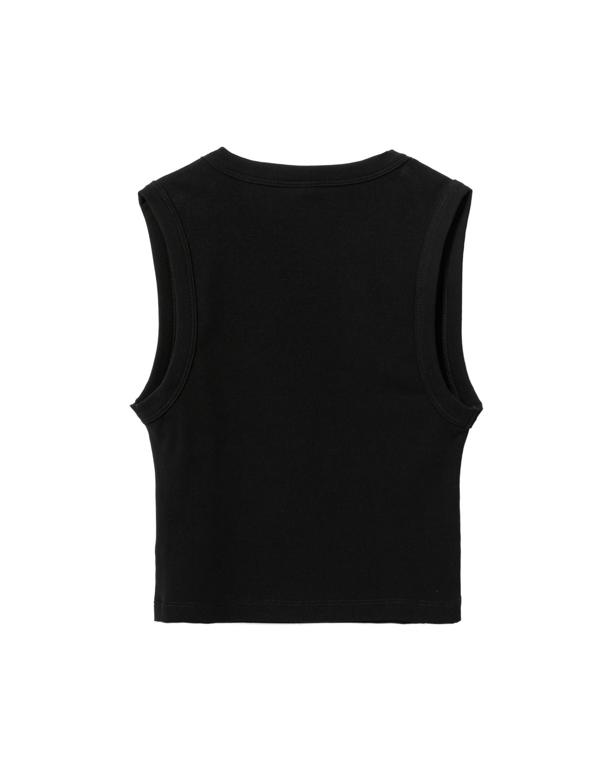 Logo cropped tank top