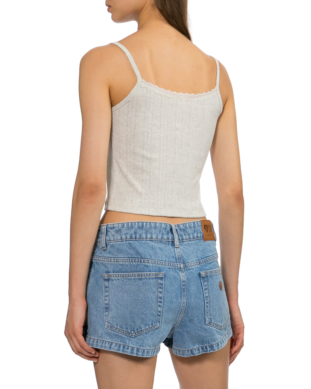 Lace trim cami