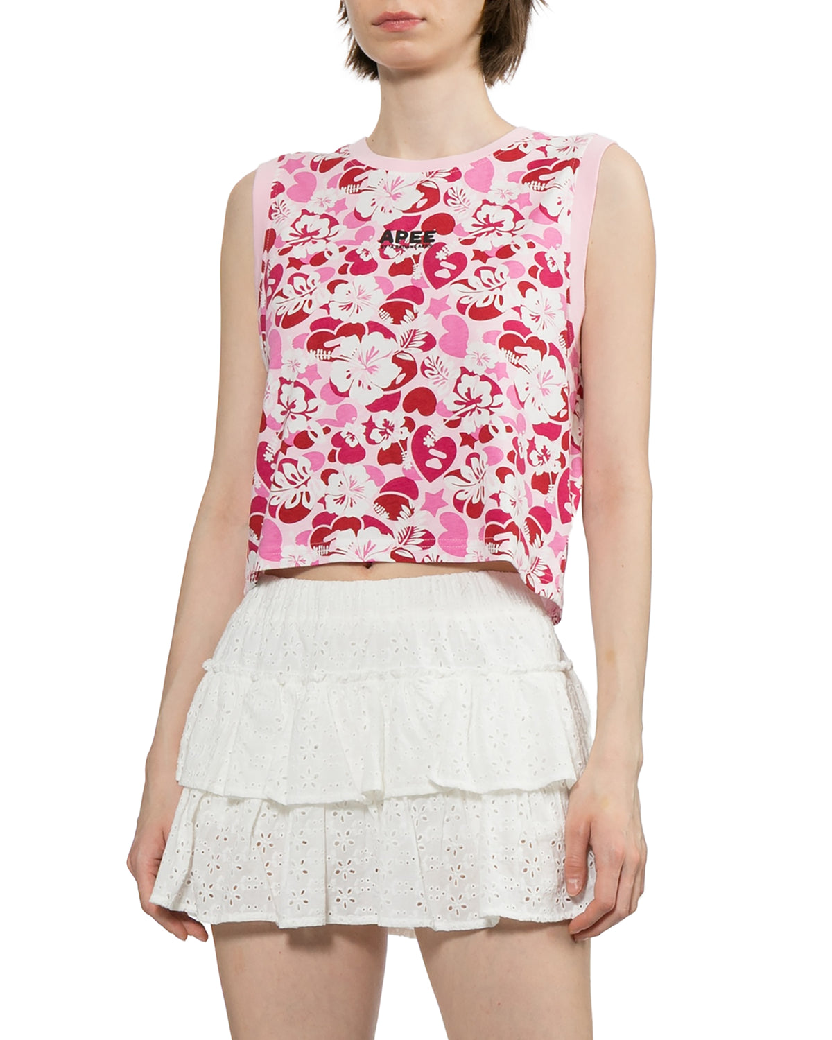 Floral tank top